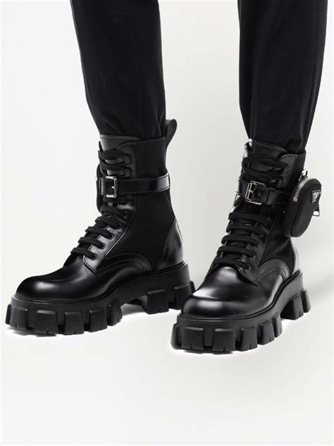 prada riding boots men|prada ankle boots men's.